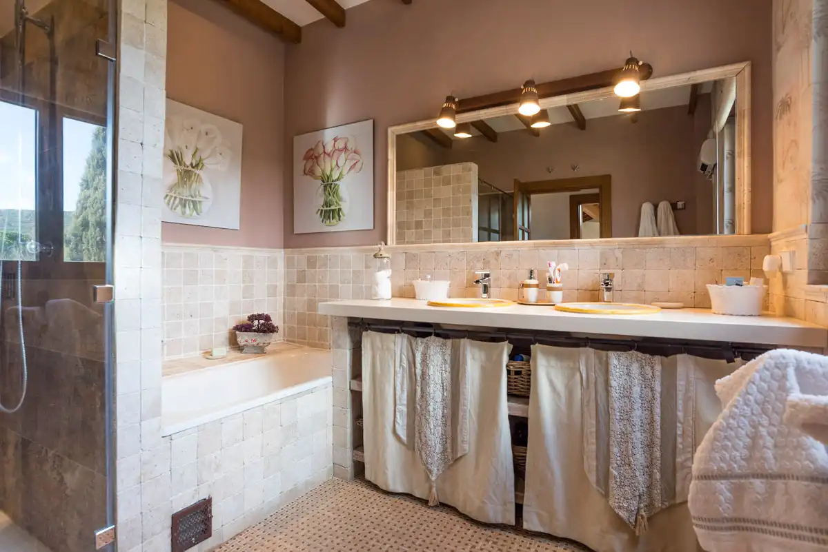 Baño de Casa o chalet en venta en Sacedón con Aire acondicionado, Calefacción y Jardín privado