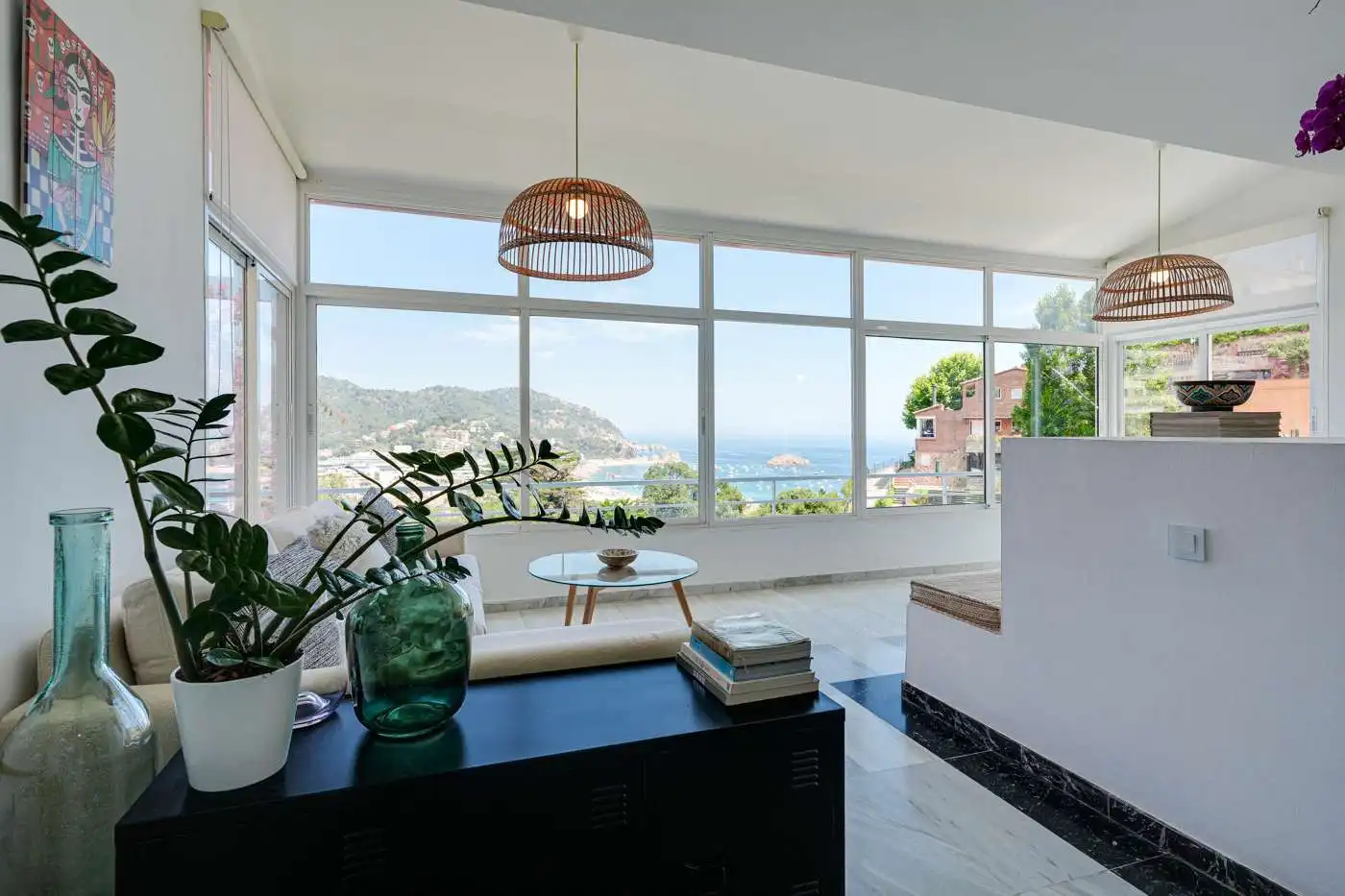 Sala de estar de Casa o chalet en venta en Tossa de Mar con Aire acondicionado, Jardín privado y Terraza