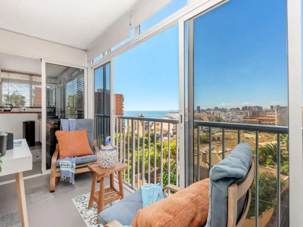 Balcony of Apartments for sale in Campello Playa