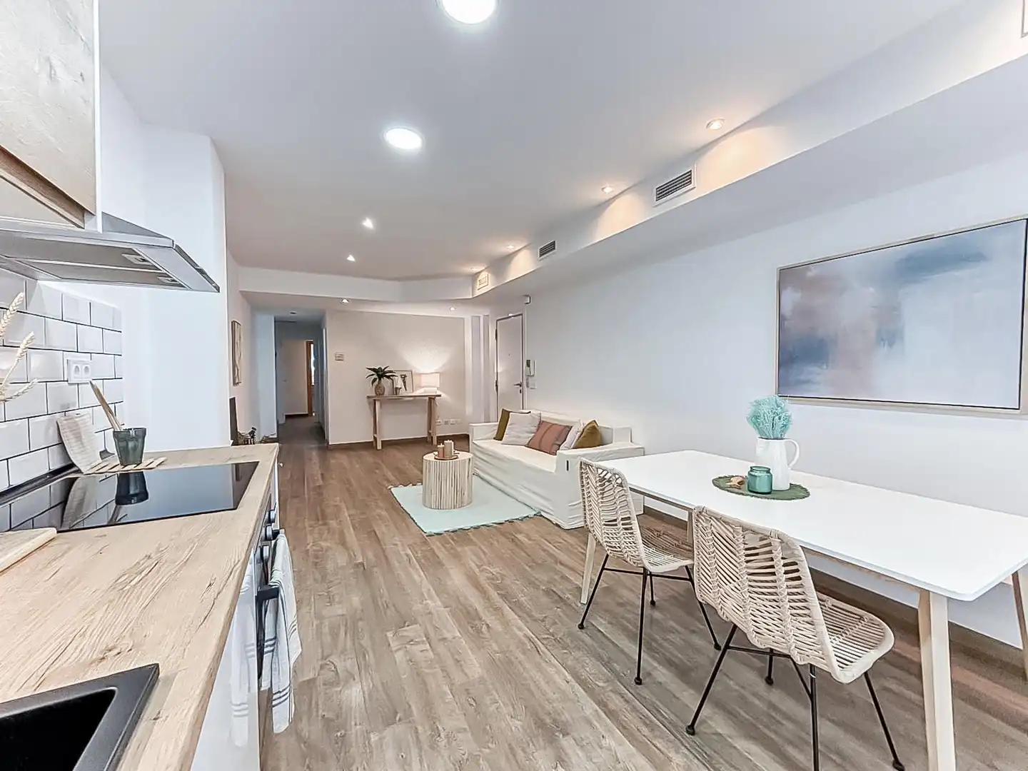 Sala d'estar de Pis en venda en Sagunto / Sagunt amb Aire condicionat, Calefacció i Parquet