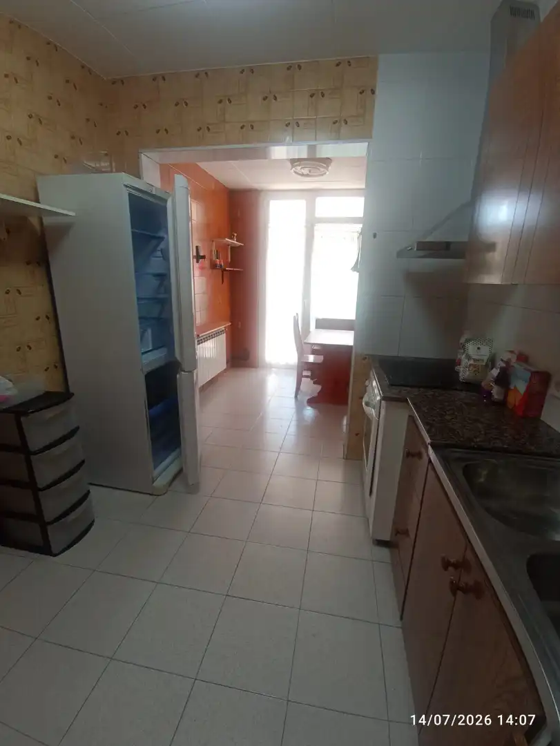 Kitchen of Flat for sale in Berga  with Heating, Terrace and Balcony