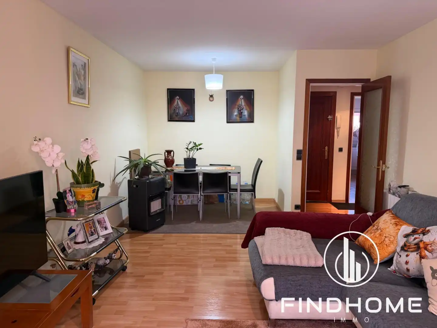 Living room of Flat for sale in Olot  with Heating and Terrace