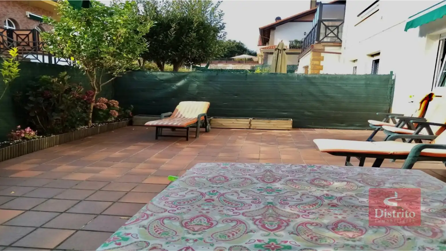 Terrasse von Wohnung zur Miete in Ribamontán al Mar mit Heizung, Abstellraum und Möbliert