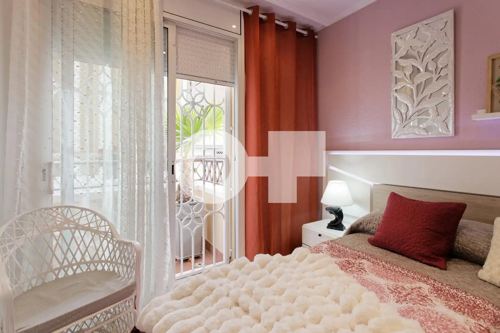 Bedroom of Detached homes for sale in Sant Adrià de Besòs  with Air Conditioner, Terrace and Storage room
