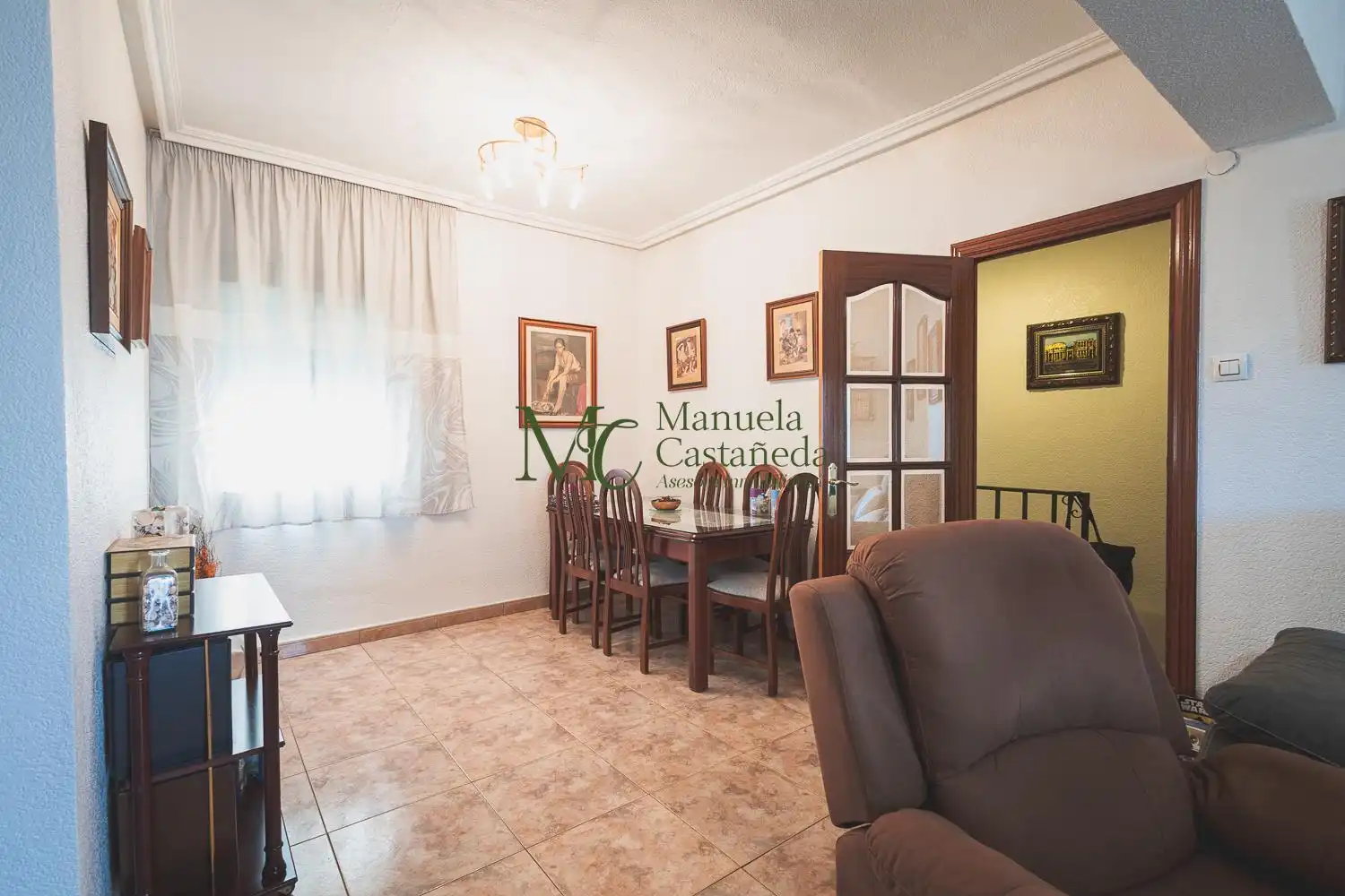 Sala d'estar de Pis en venda en Mérida amb Aire condicionat, Traster i Moblat