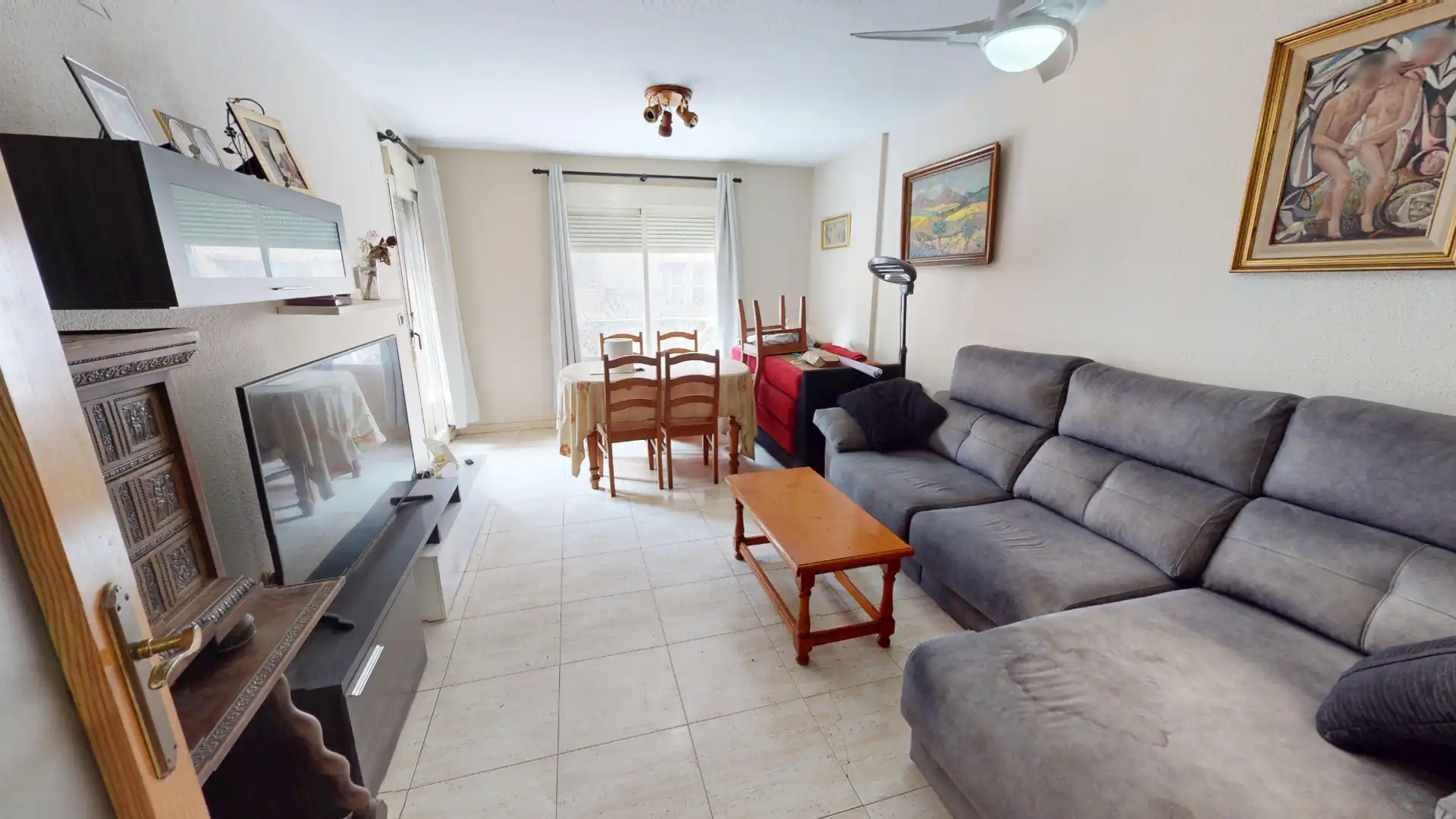 Living room of Flat for sale in Alicante / Alacant  with Balcony