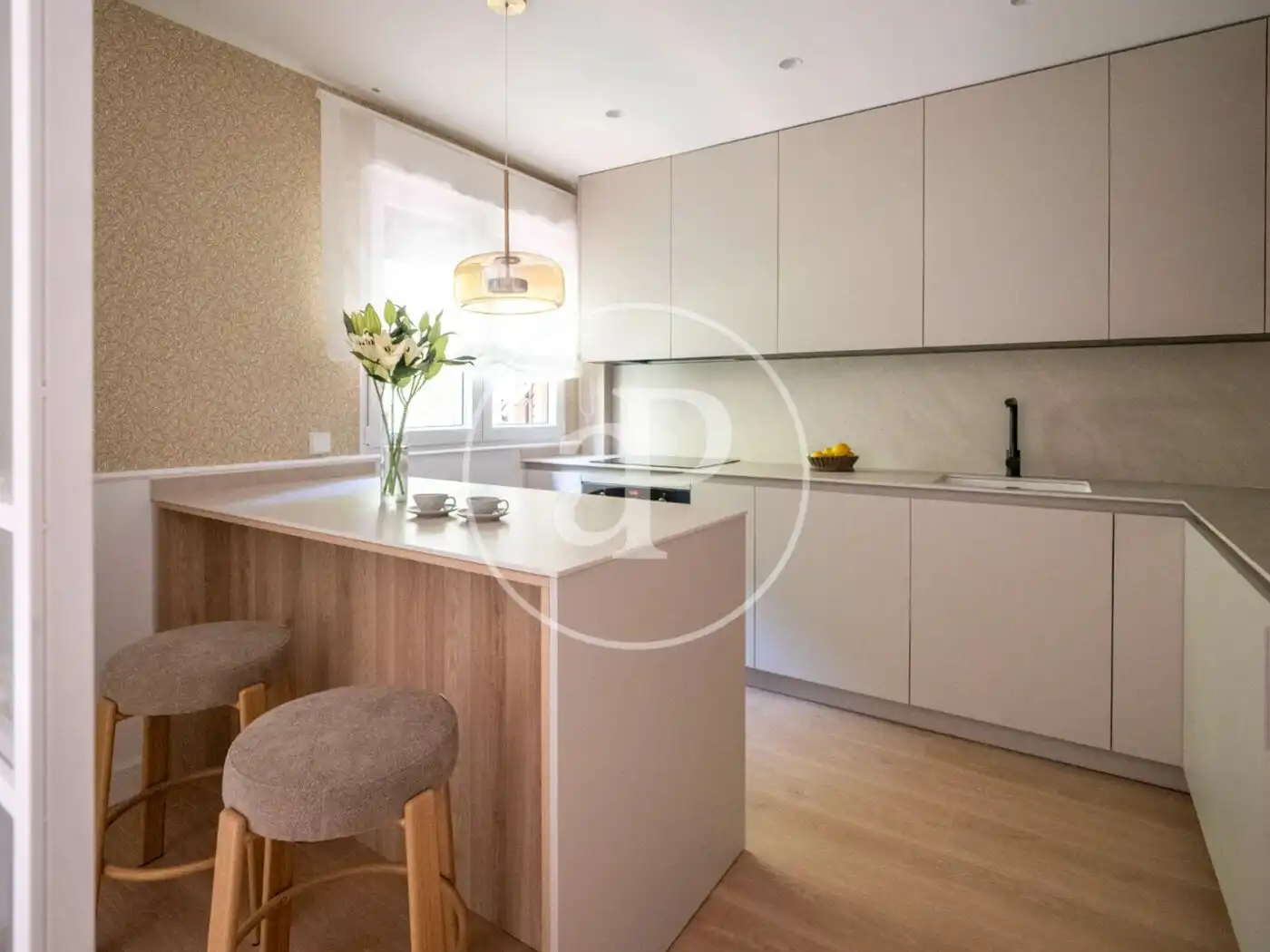 Küche von Wohnung zum Verkauf in Madrid mit Klimaanlage, Heizung und Terrasse