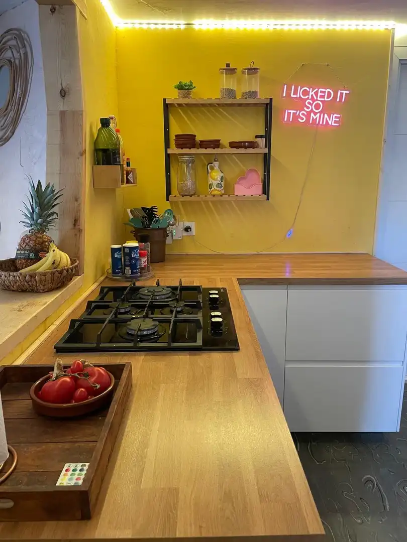 Cocina de Casa o chalet en venta en L'Alfàs del Pi con Aire acondicionado, Jardín privado y Trastero