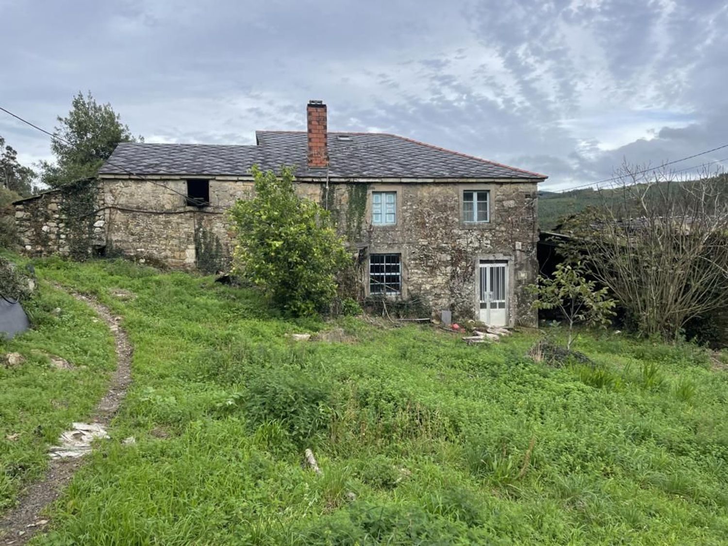 Vista exterior de Finca rústica en venda en Ortigueira amb Jardí privat i Terrassa