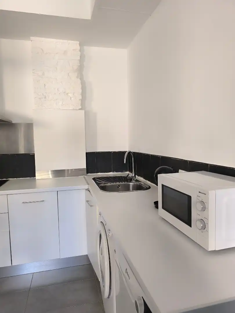 Kitchen of Apartments for rent in Granada  with Air Conditioner, Heating and Furnished