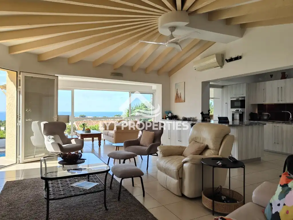 Sala d'estar de Casa o xalet en venda en Jávea / Xàbia amb Piscina