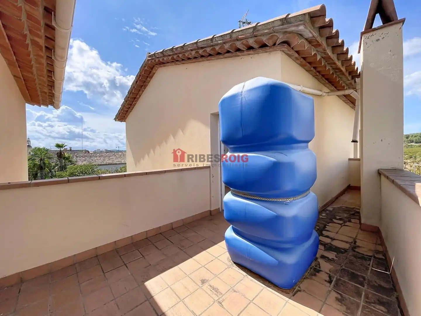 Terrassa de Casa adosada en venda en Sant Pere de Ribes amb Calefacció, Jardí privat i Terrassa