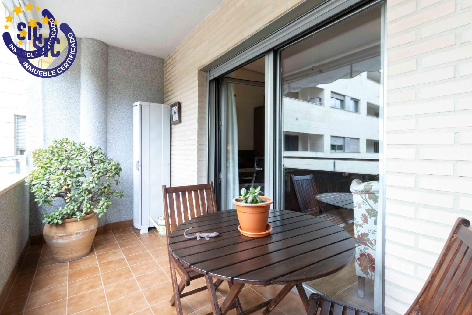 Terrace of Flat for sale in Torrent  with Air Conditioner, Heating and Parquet flooring