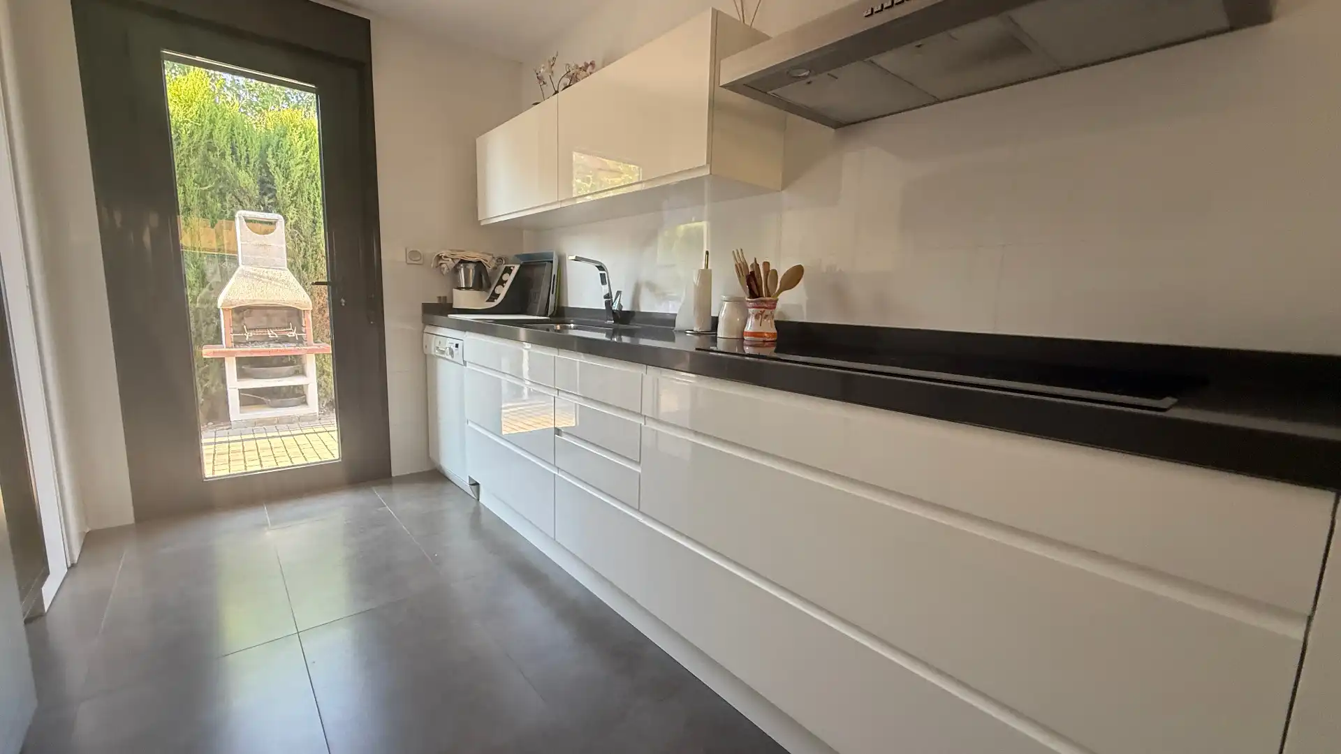 Küche von Haus oder Chalet zum Verkauf in Albacete mit Klimaanlage, Heizung und Privatgarten