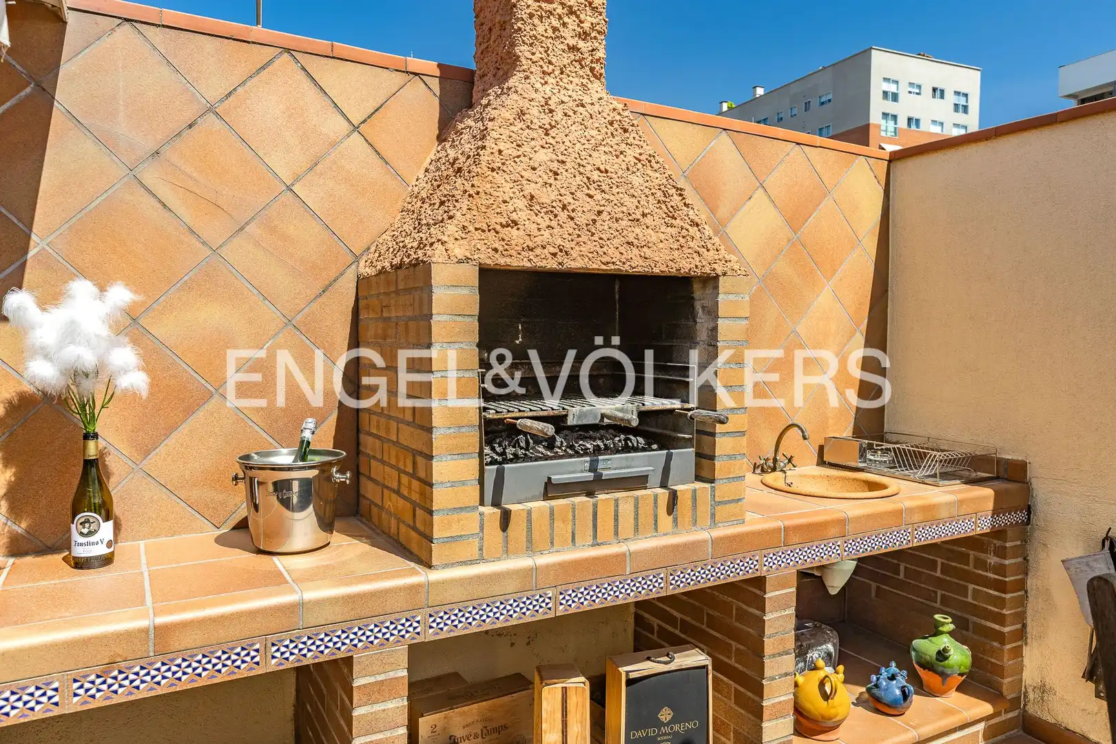 Terrace of Attic for sale in Sabadell  with Air Conditioner, Heating and Parquet flooring