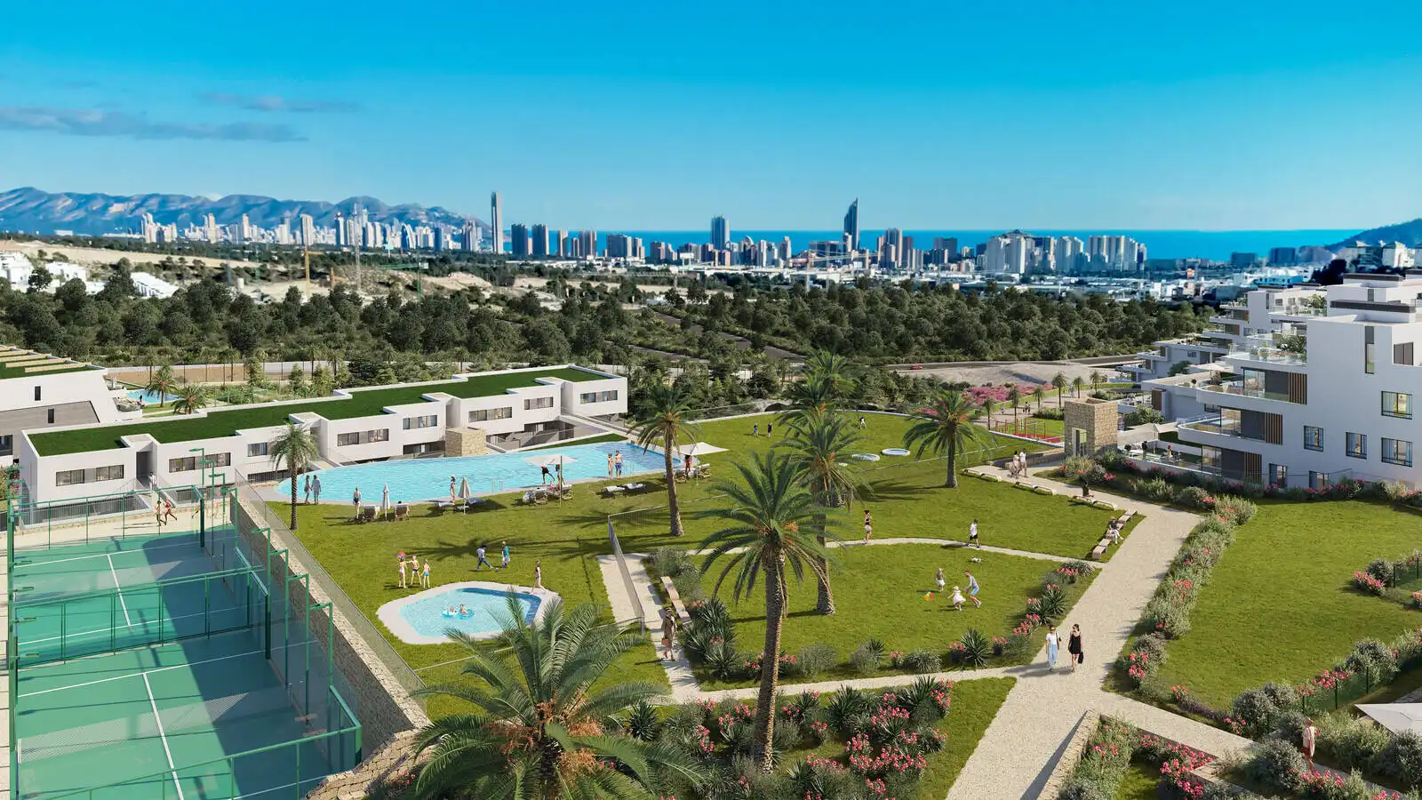 Apartamento con terraza en venta en Balcón de Finestrat - Terra Marina, imagen 2