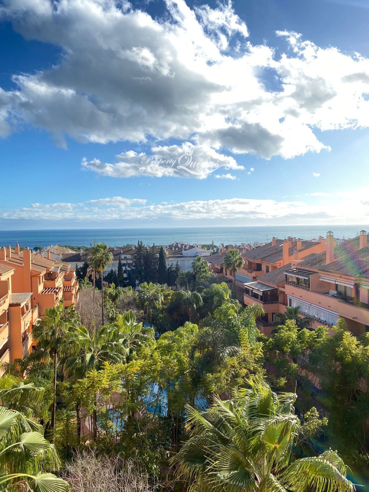 Exterior view of Attic for rent in Marbella  with Air Conditioner, Terrace and Storage room