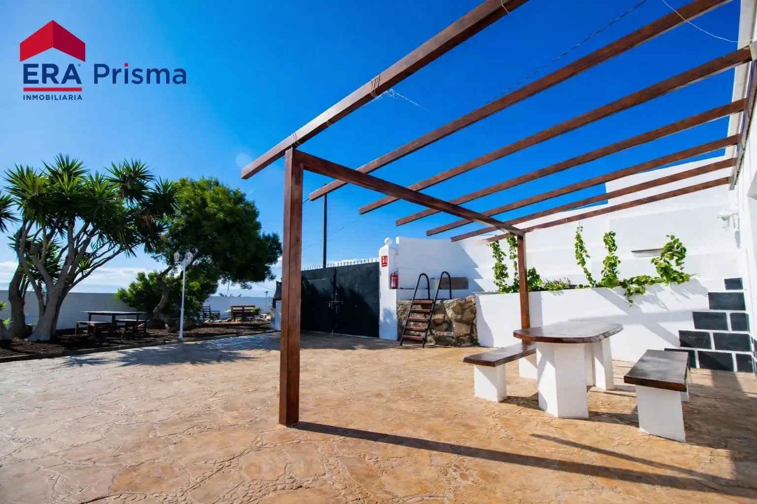 Terraza de Casa o chalet en venta en Fasnia con Aire acondicionado, Jardín privado y Piscina