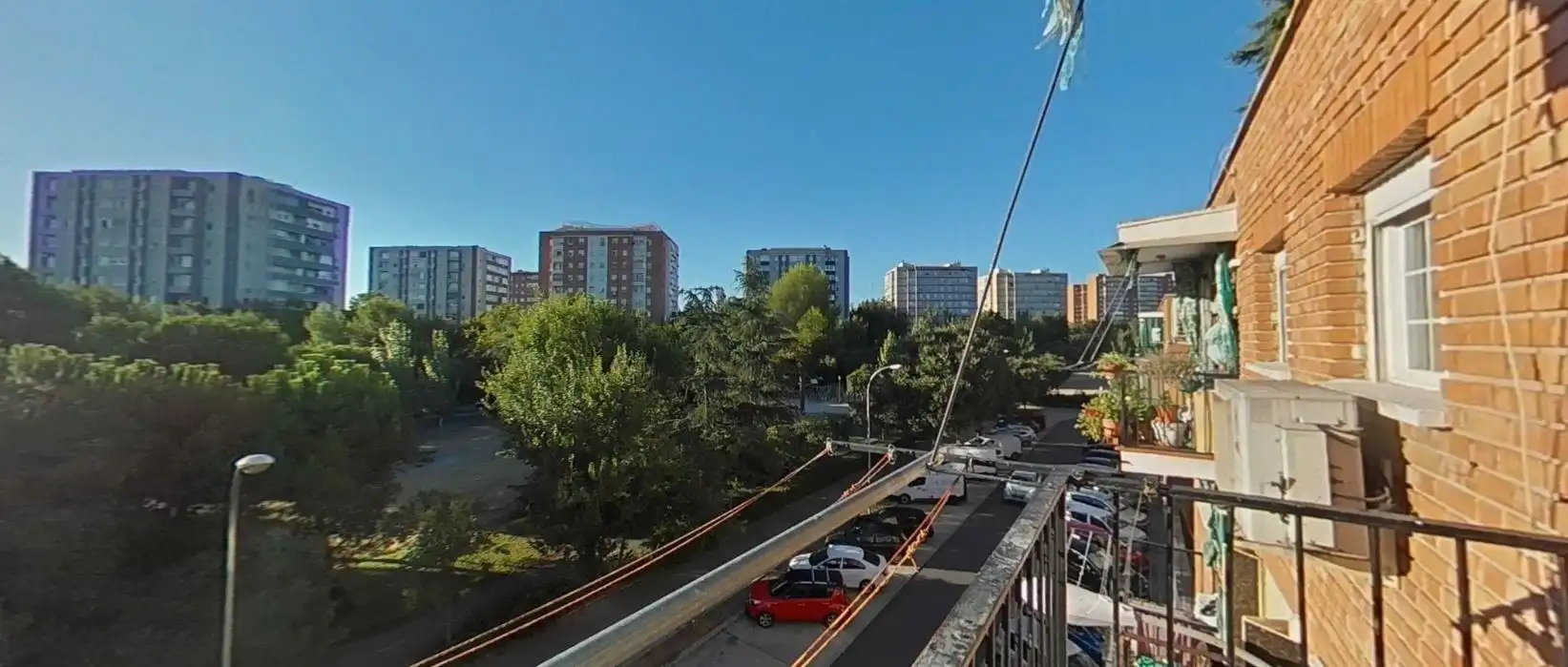 Vista exterior de Piso en venta en Madrid