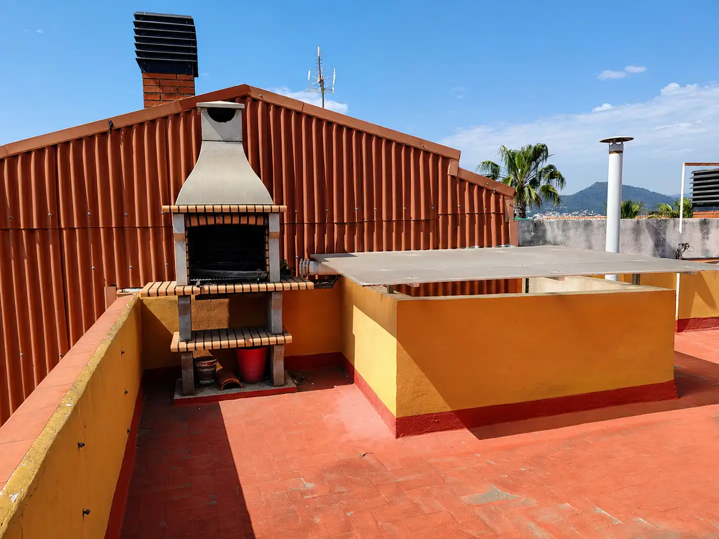 Terrace of Detached homes for sale in Sant Joan Despí  with Air Conditioner, Heating and Parquet flooring