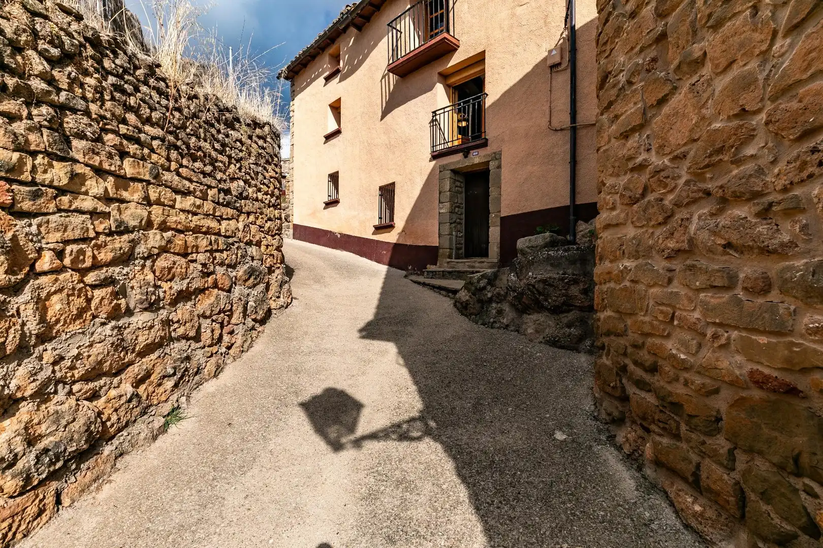 Exterior view of Houses for sale in Agüero  with Heating, Terrace and Storage room