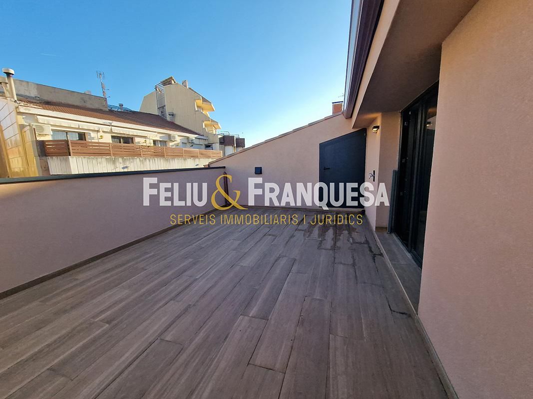 Terrace of Duplex for sale in Terrassa  with Heating, Terrace and Storage room