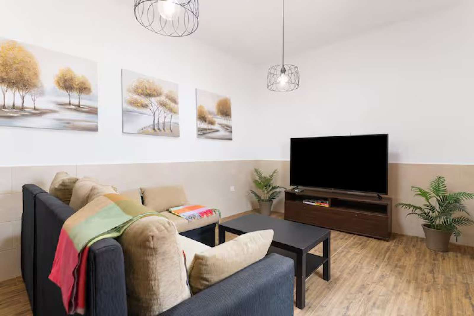 Sala d'estar de Apartament per a compartir en Haría amb Terrassa