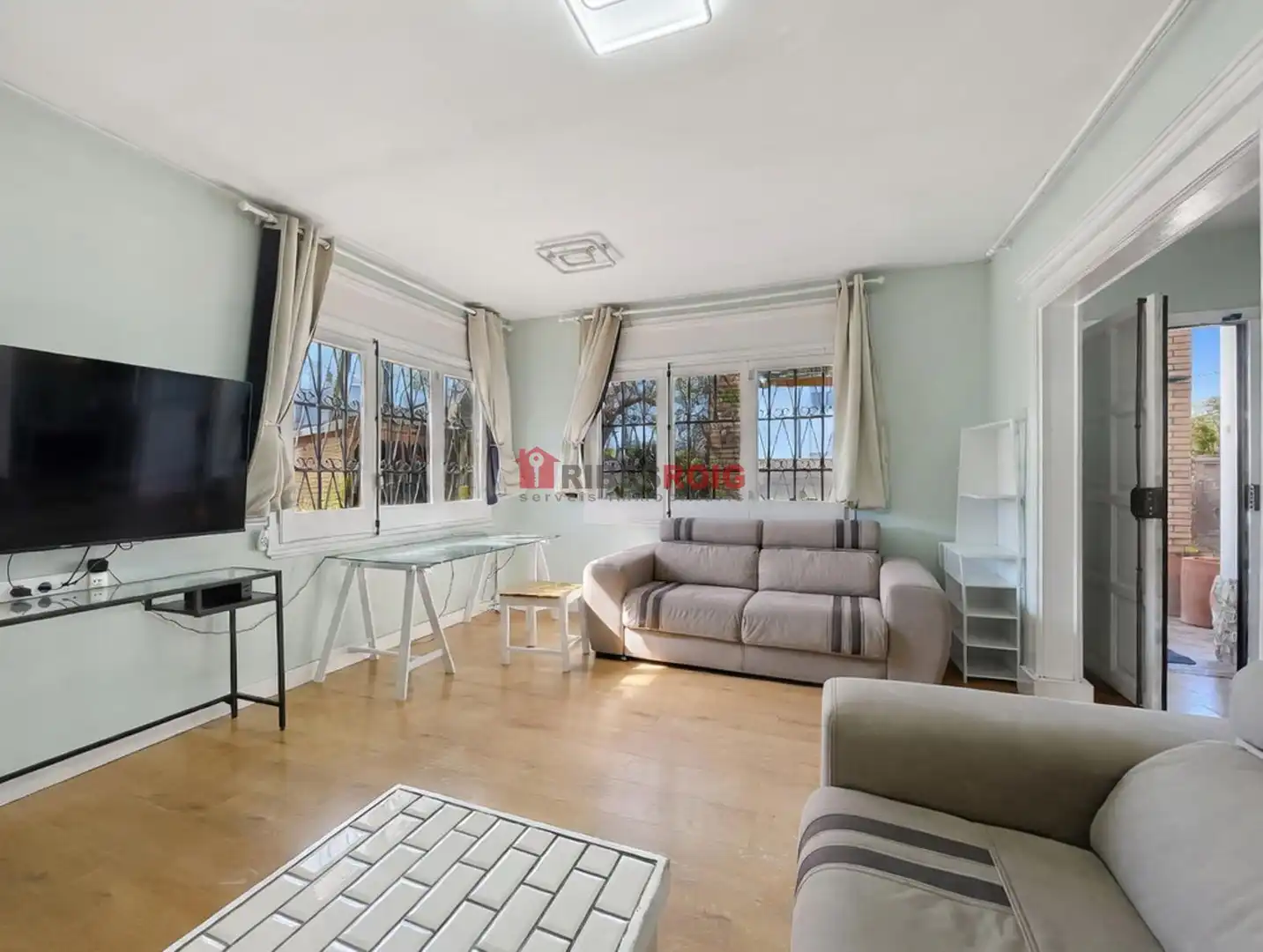 Living room of Houses for sale in Sant Pere de Ribes  with Private garden and Terrace