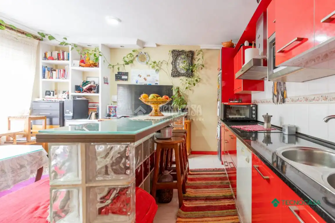 Kitchen of Flat for sale in Roquetas de Mar  with Air Conditioner and Community pool