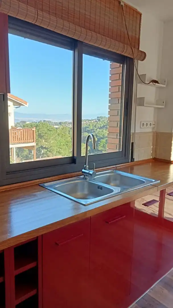Kitchen of Houses for rent in Sant Cugat del Vallès  with Air Conditioner, Heating and Parquet flooring