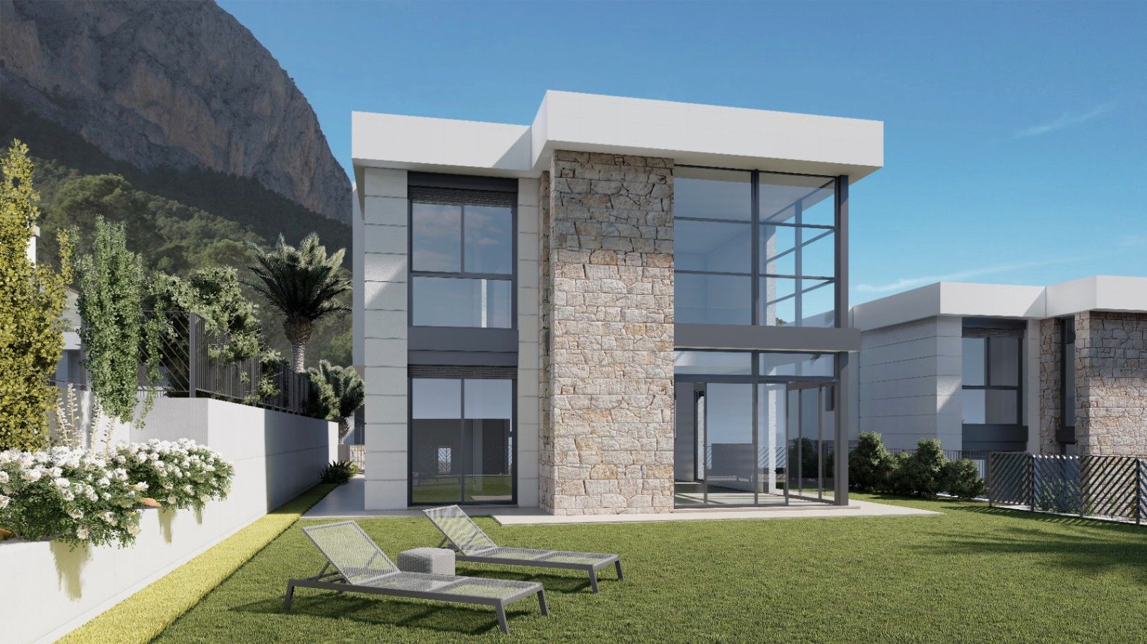 Exterior view of House or chalet for sale in Benimantell