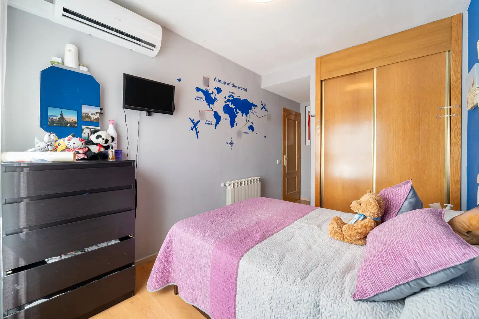 Bedroom of Flat for sale in Móstoles  with Air Conditioner, Storage room and Furnished