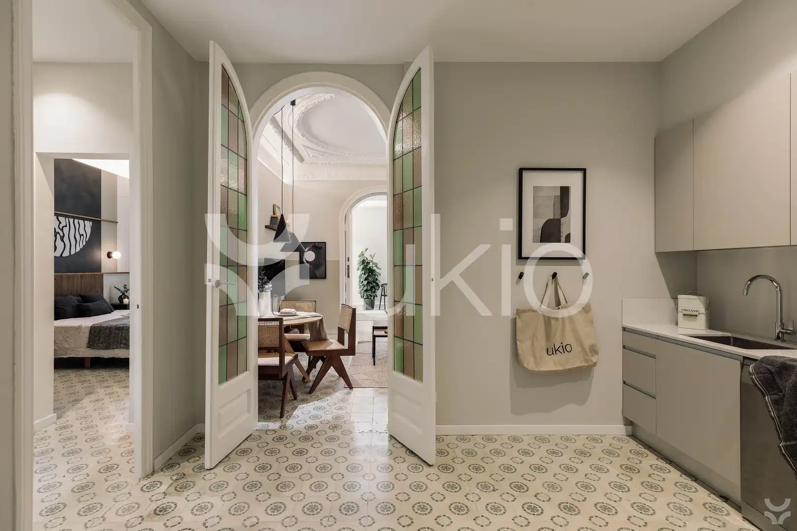 Apartamento de alquiler en Barcelona con Aire acondicionado, Calefacción y Terraza