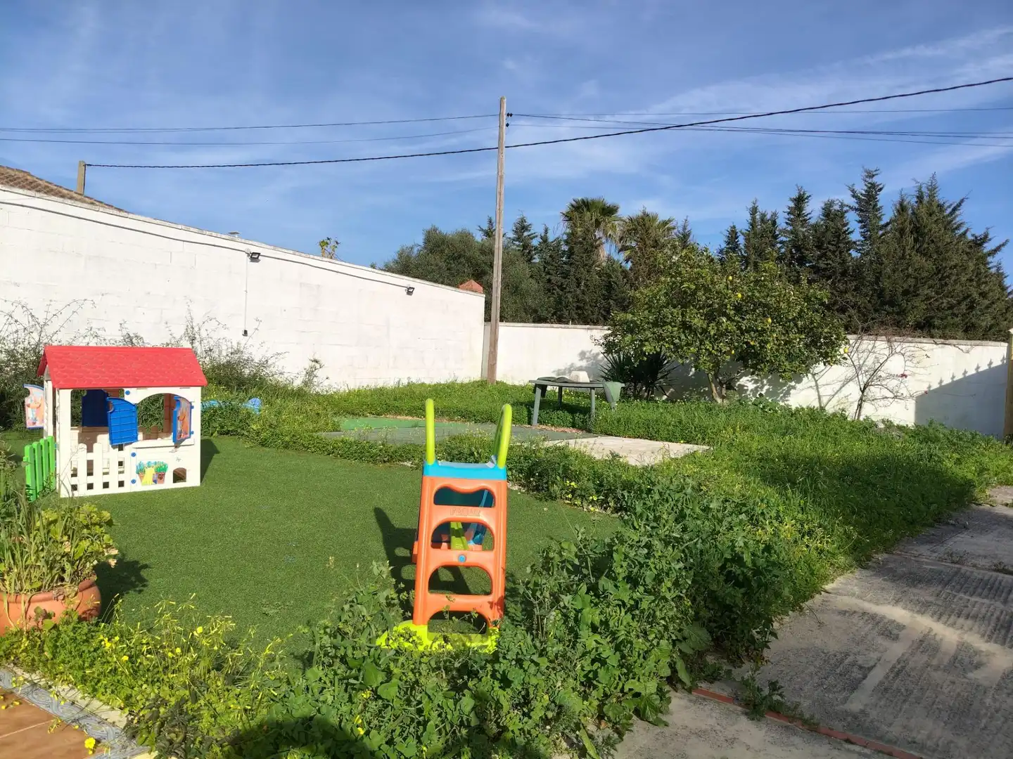 Jardí de Casa o xalet en venda en Chiclana de la Frontera
