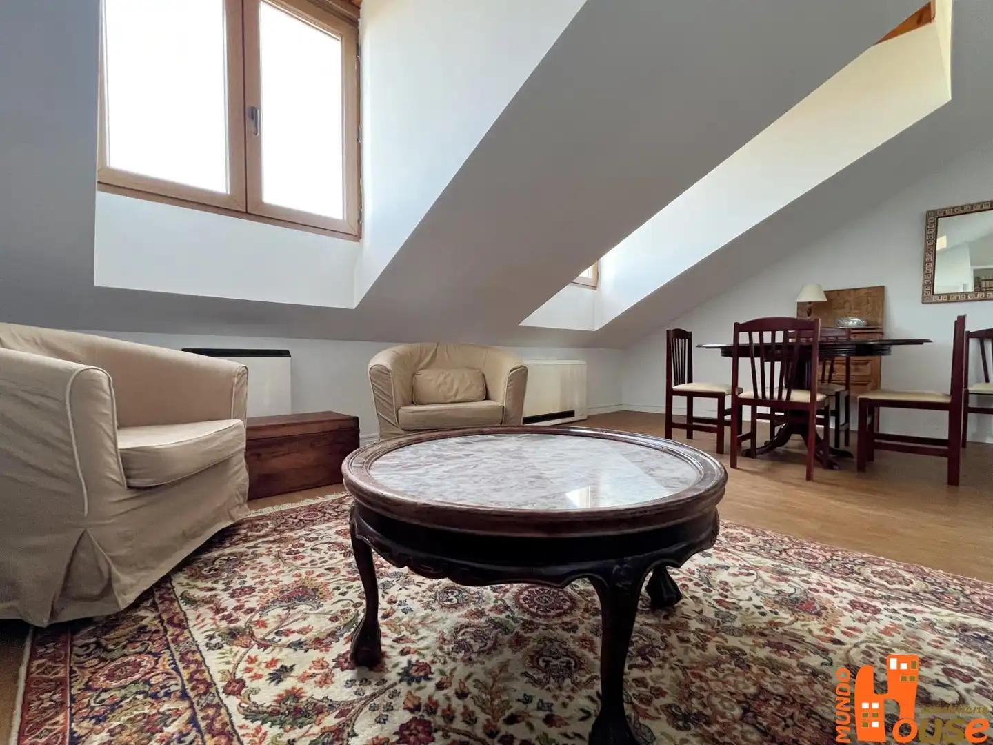 Sala de estar de Ático en venta en Real Sitio de San Ildefonso