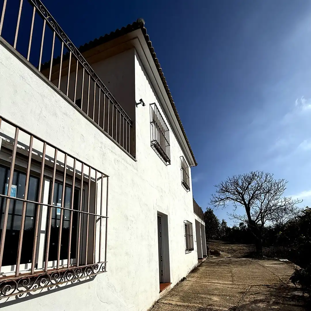Vista exterior de Casa o chalet en venta en Villanueva de Algaidas con Jardín privado y Terraza