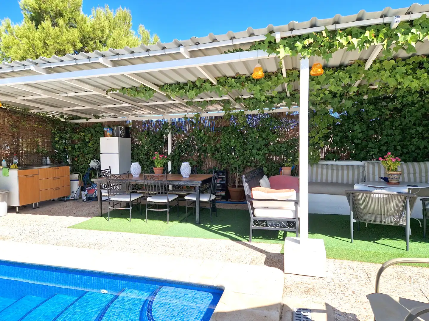 Terraza de Finca rústica en venta en Toledo con Aire acondicionado, Calefacción y Jardín privado