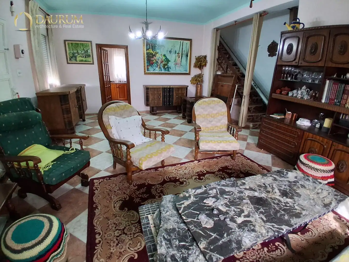 Sala de estar de Casa o chalet en venta en Sollana con Terraza, Trastero y Piscina