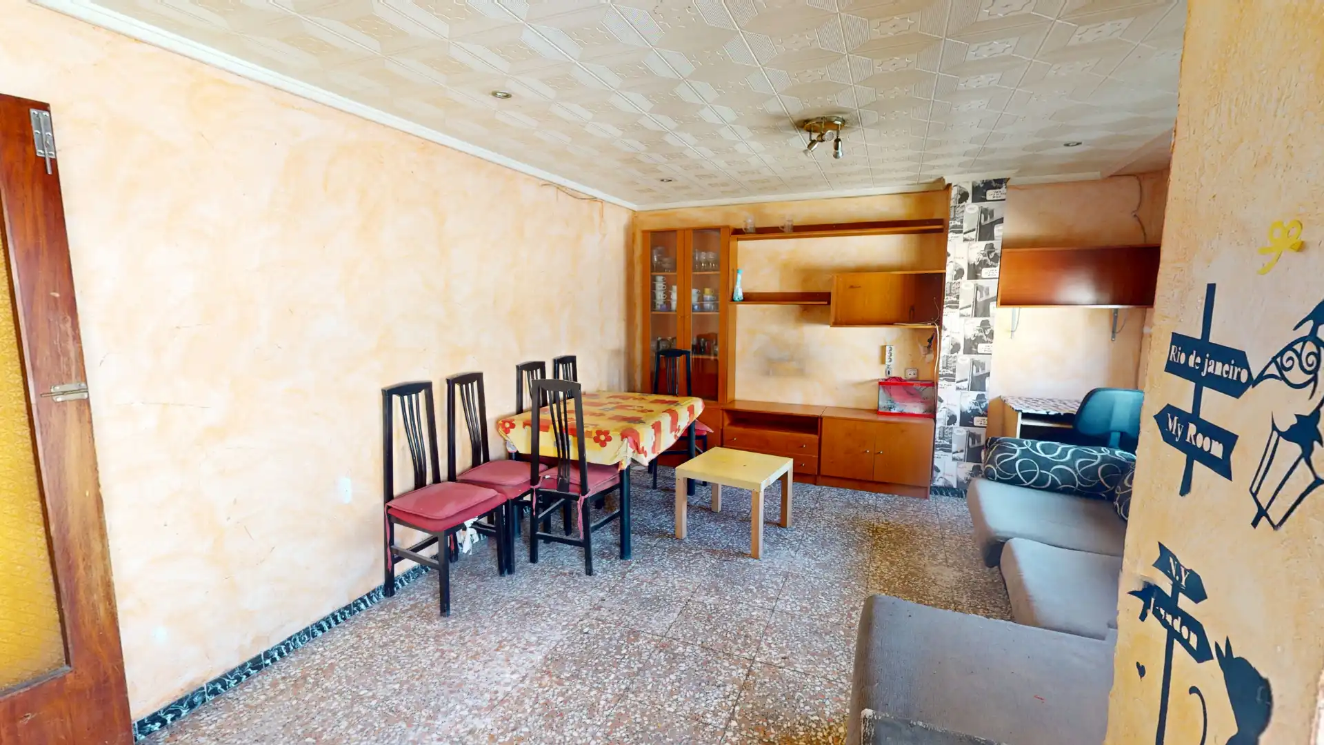 Living room of Flat for sale in Elche / Elx  with Furnished