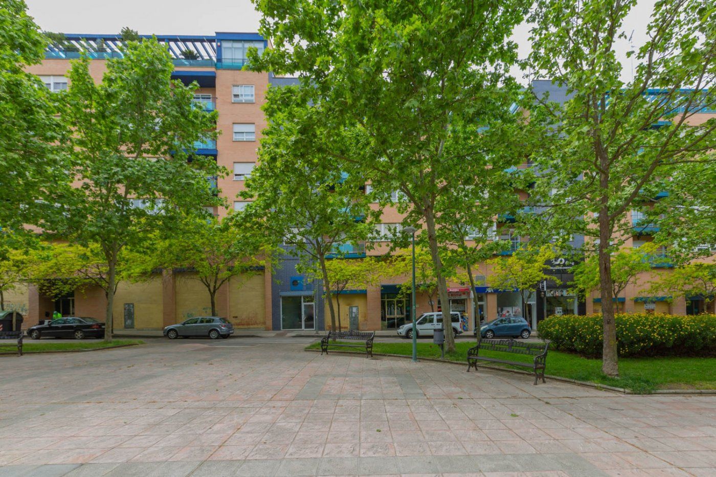 Exterior view of Flat for sale in Badajoz Capital  with Air Conditioner, Heating and Balcony