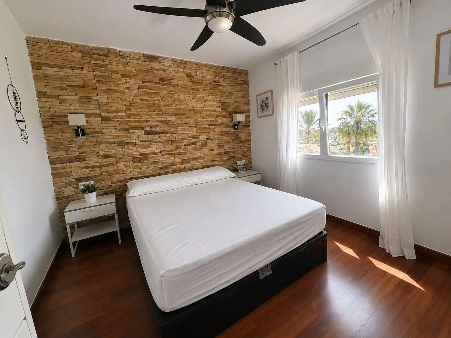 Bedroom of Houses for sale in Calpe / Calp  with Air Conditioner, Heating and Private garden