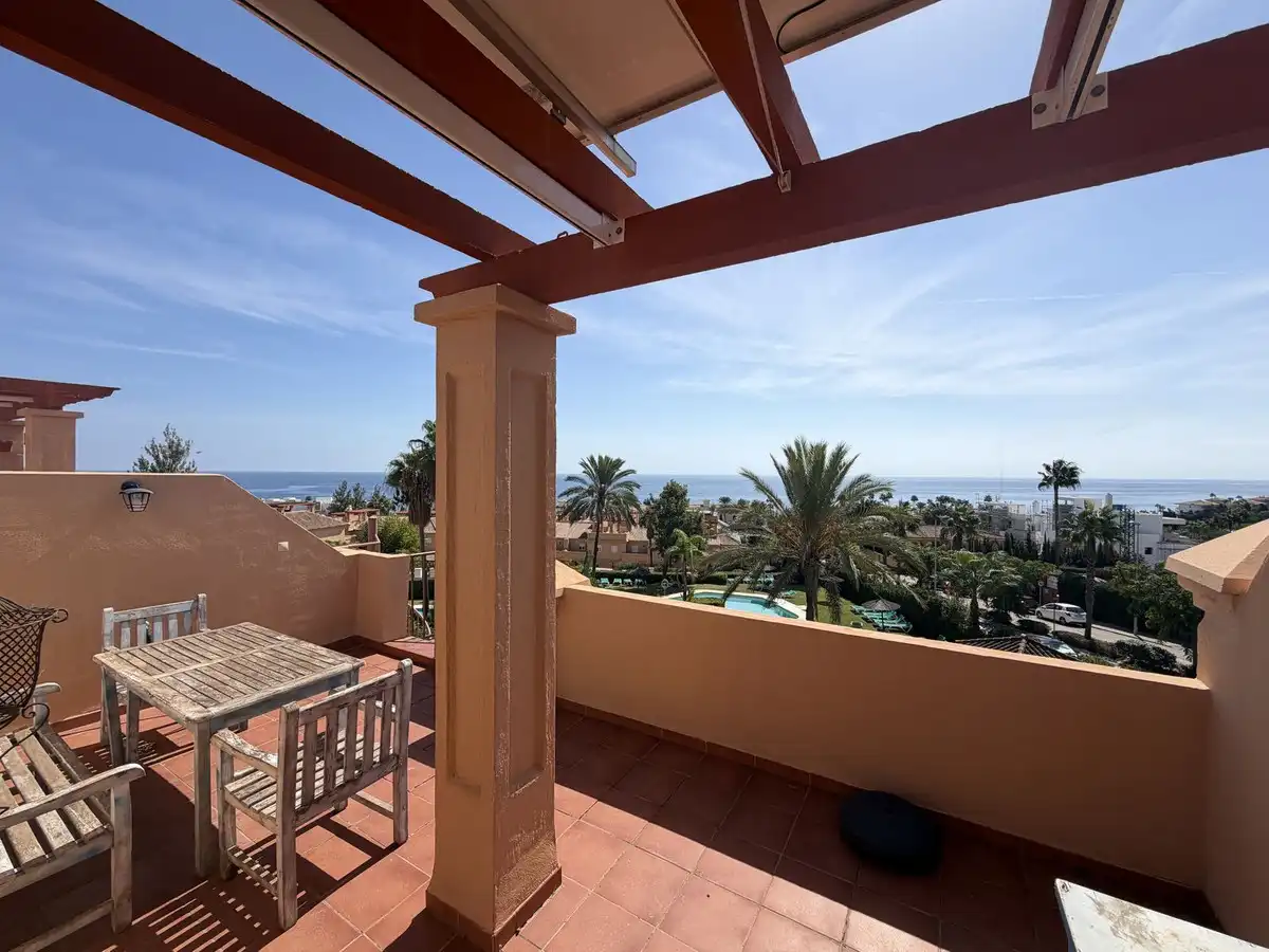 Terrassa de Casa adosada en venda en Estepona Pueblo