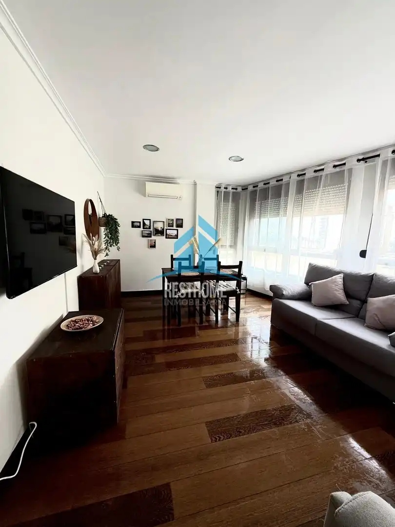 Living room of Flat for rent in Cullera  with Air Conditioner and Furnished