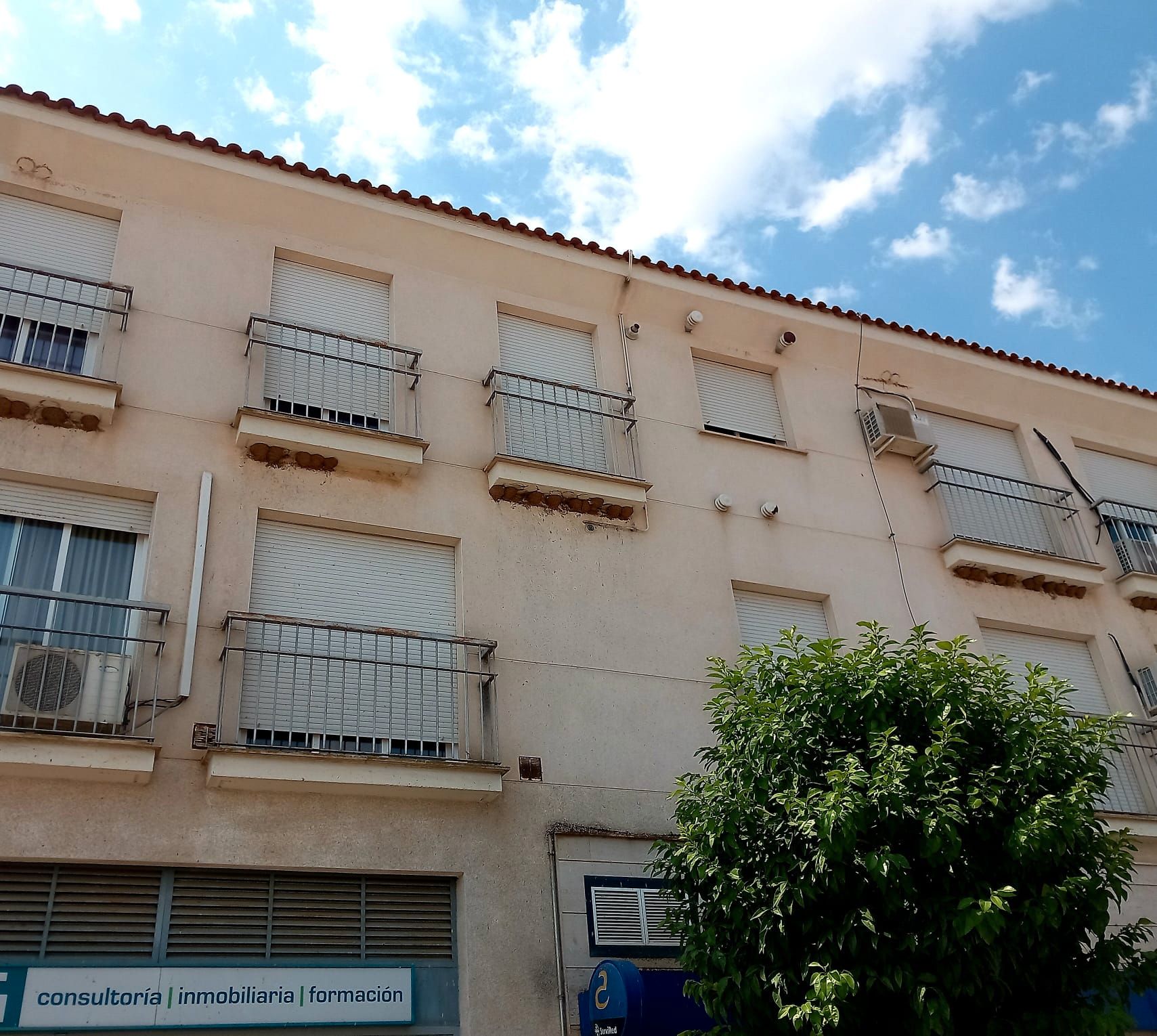 Vista exterior de Pis en venda en Talavera la Real amb Aire condicionat, Calefacció i Moblat