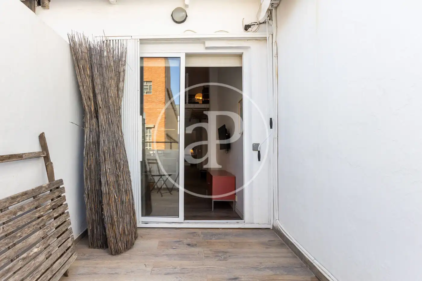 Balcony of Attic for sale in Valencia  with Heating, Terrace and Furnished