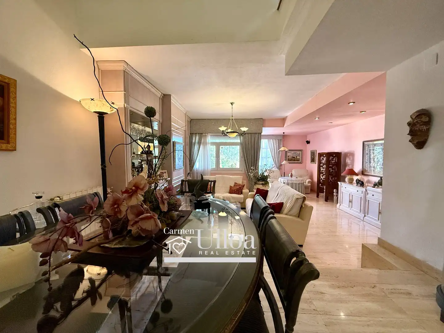 Sala de estar de Casa o chalet en venta en Alicante / Alacant con Aire acondicionado, Jardín privado y Terraza
