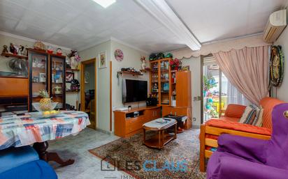 Living room of Attic for sale in  Barcelona Capital  with Air Conditioner, Heating and Furnished