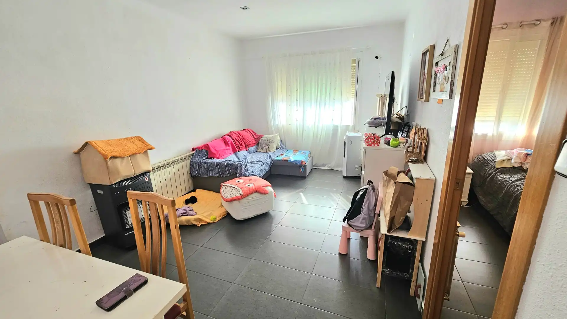Sala d'estar de Pis en venda en Sabadell amb Calefacció