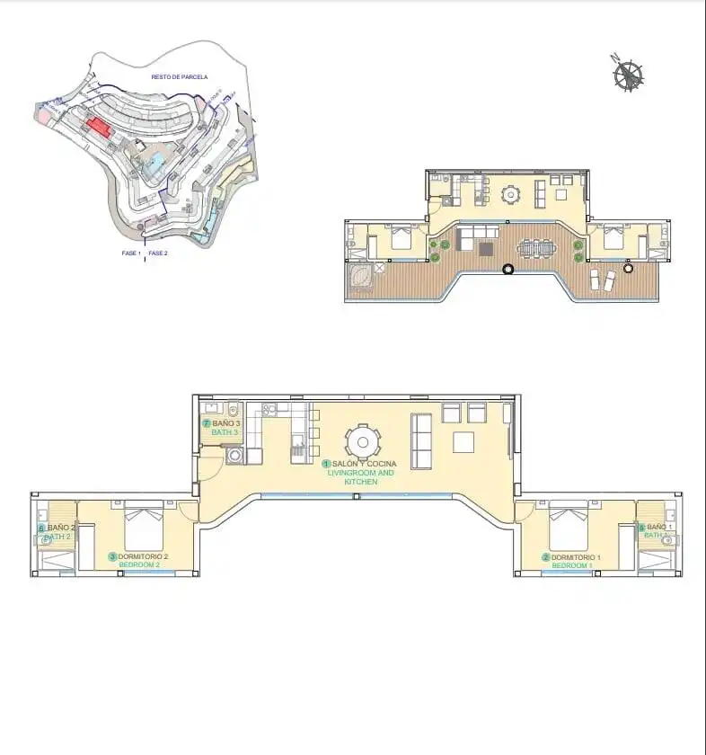 Mini appartamento con terrazza in vendita a Isla del Fraile, imagen 35