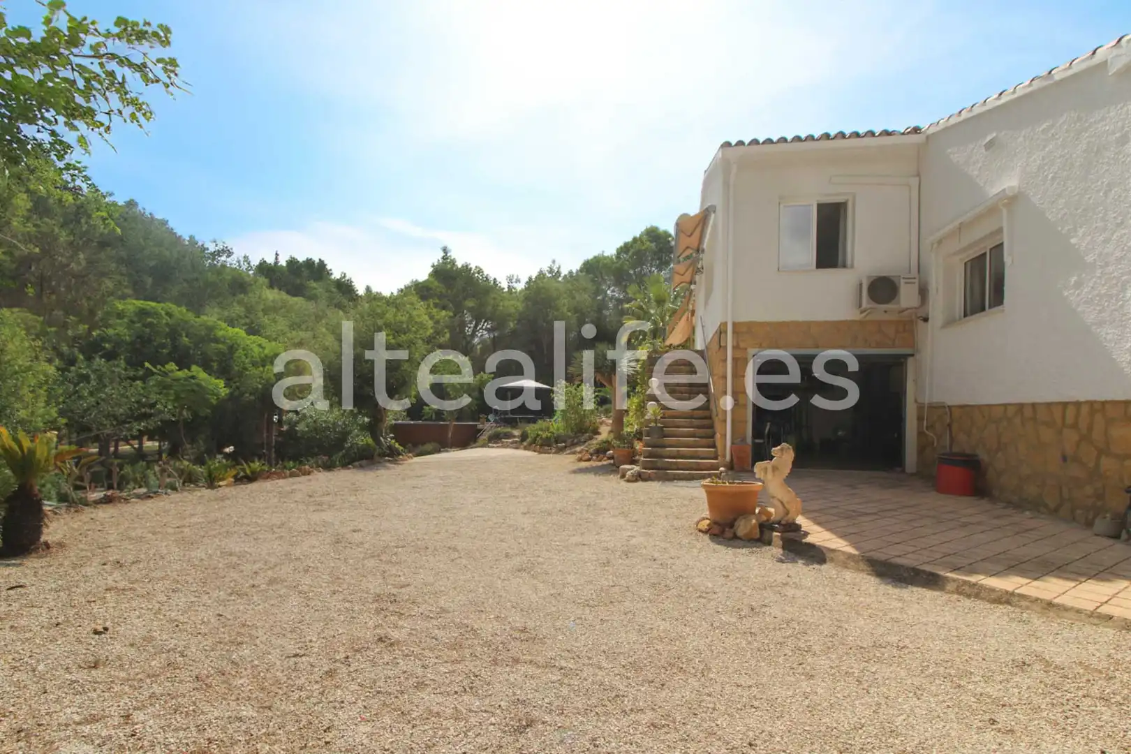 Jardí de Casa o xalet en venda en Altea amb Aire condicionat, Jardí privat i Terrassa
